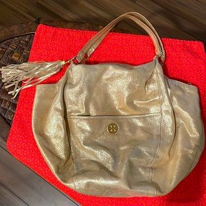 Tory Burch Purse Metallic hobo bag